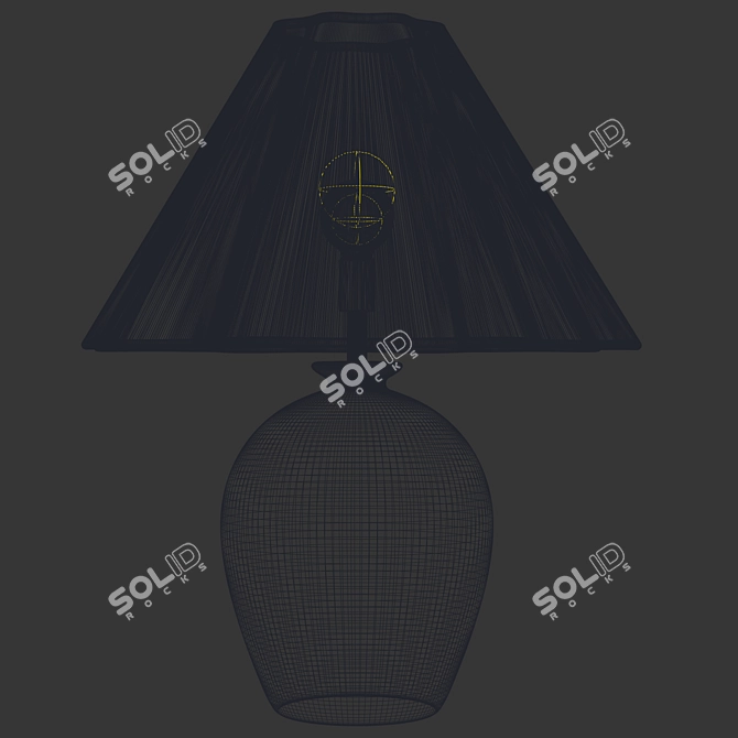 Curly Shade Lamp - Zara Home 3D model image 3