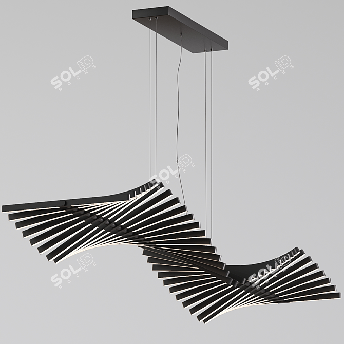 Contemporary Pendant Lights: Elegant and Stylish 3D model image 3