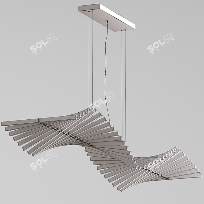 Contemporary Pendant Lights: Elegant and Stylish 3D model image 4