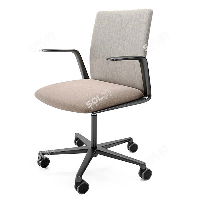 Arper KINESIT MET Office Chair 3D model image 1