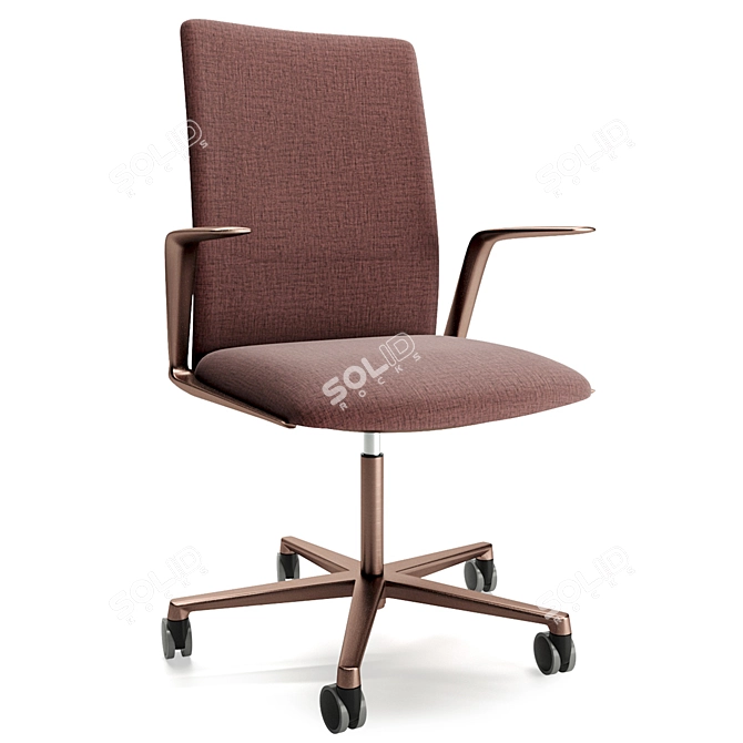 Arper KINESIT MET Office Chair 3D model image 2