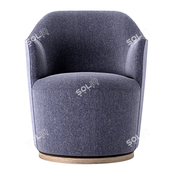 Aurora Chair: Stylish Seating in Various Colors 3D model image 3