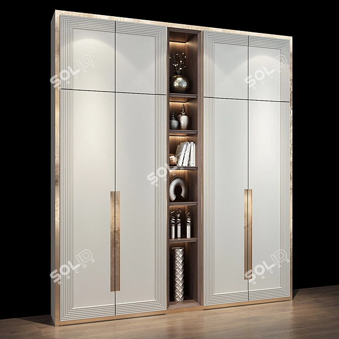 Elegance Storage Solution 3D model image 3