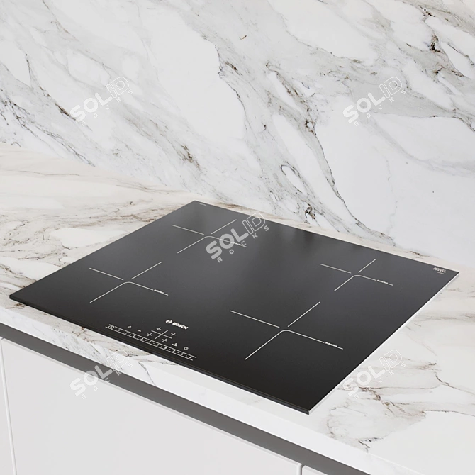 Versatile Kitchen Essentials: Mixer, Sink & Appliances 3D model image 3