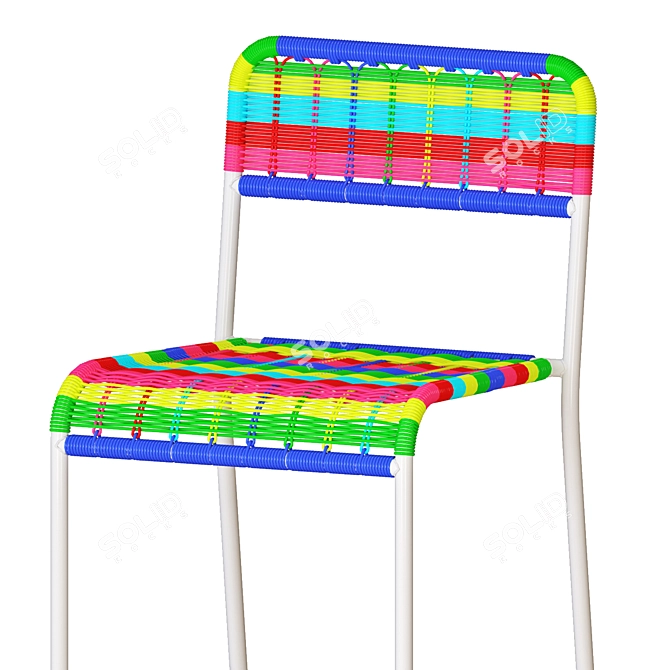 KRITTER Kids Table & Chairs Set 3D model image 3