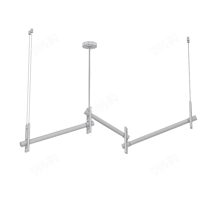 Bambou Horizontal - Timeless Elegance 3D model image 2