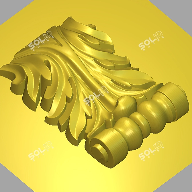 Precision CNC Cutting Model: Kronshtein 6456 3D model image 3