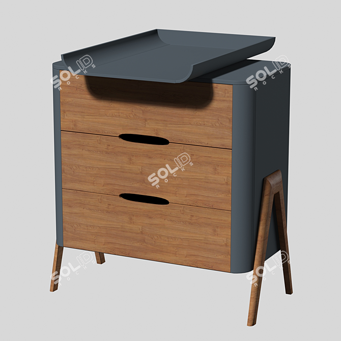 TORSTEN KOMOD Chest of Drawers 3D model image 1