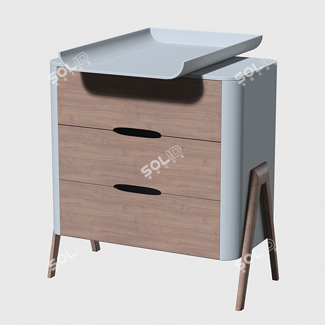 TORSTEN KOMOD Chest of Drawers 3D model image 2