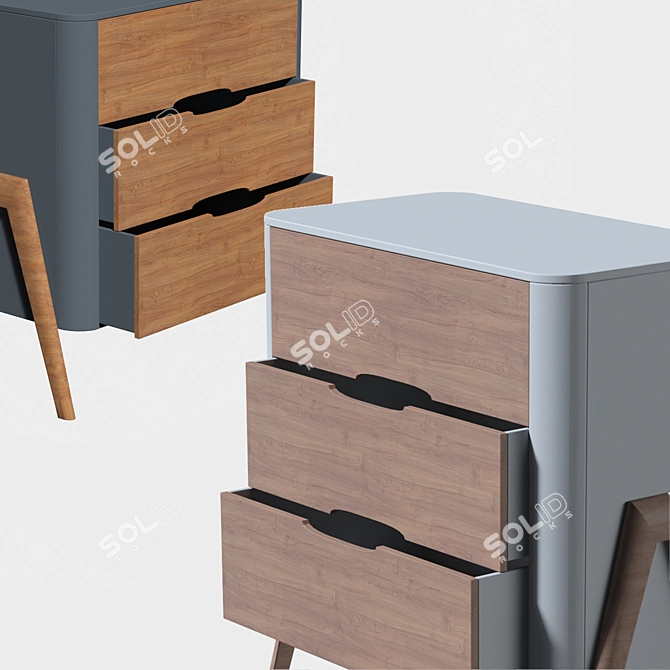 TORSTEN KOMOD Chest of Drawers 3D model image 3