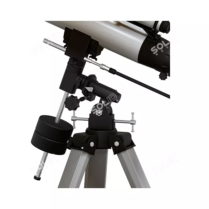 Xiaomi Polar BeeBest Telescope: Crystal Clear Views 3D model image 2