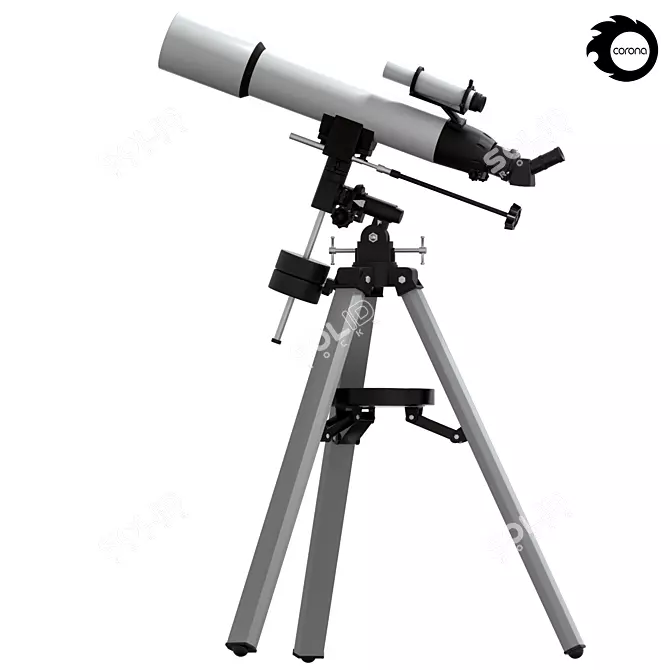 Xiaomi Polar BeeBest Telescope: Crystal Clear Views 3D model image 5