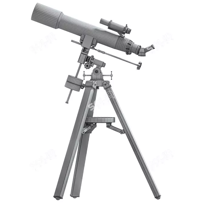 Xiaomi Polar BeeBest Telescope: Crystal Clear Views 3D model image 8