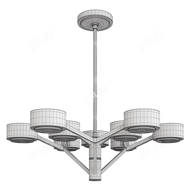 Elegant Jalen 89000 Arteriors Accent 3D model image 2