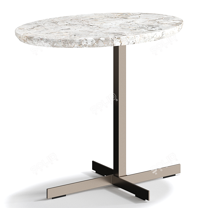 Elegant Minotti JOY Coffee Table 3D model image 4