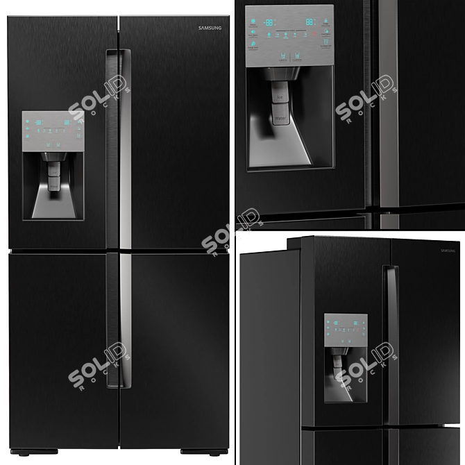 SAMSUNG Home Appliances Set: Stylish and Functional 3D model image 5