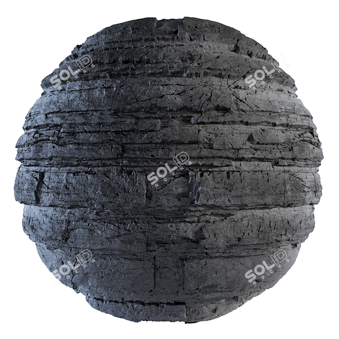 Substance 3D Rock Wall Pack 3D model image 1