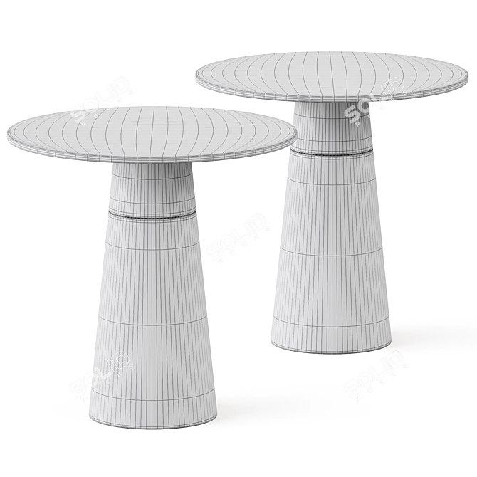  Modern Zock Coffee Table 3D model image 2