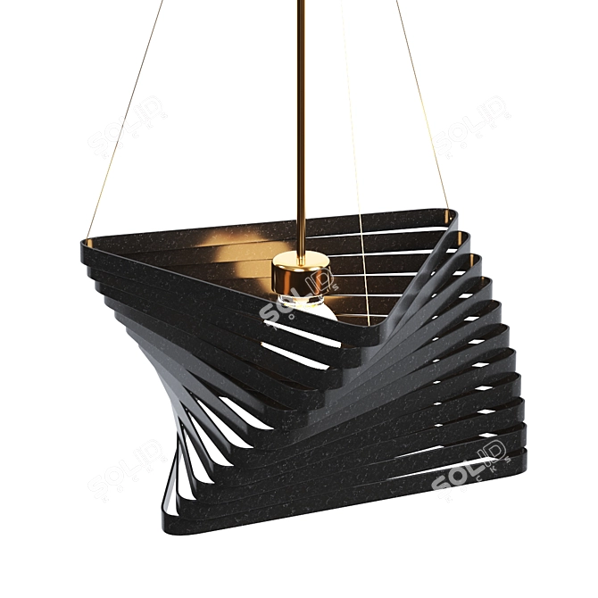 21 Pendant Light: Stylish and Modern 3D model image 3