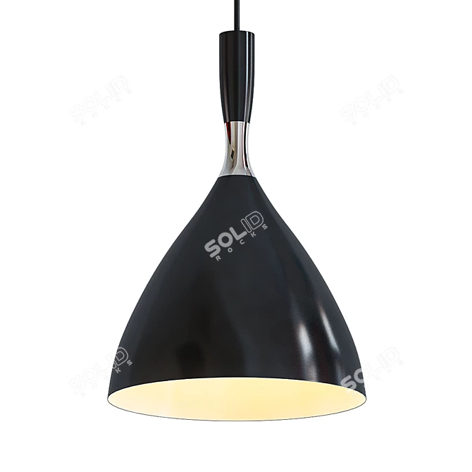 Sleek Replica Dokka Pendant 3D model image 1