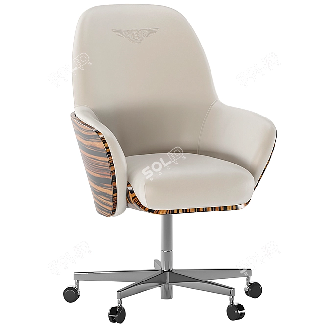 Luxury Office Chair | Kingston Series 3D model image 1