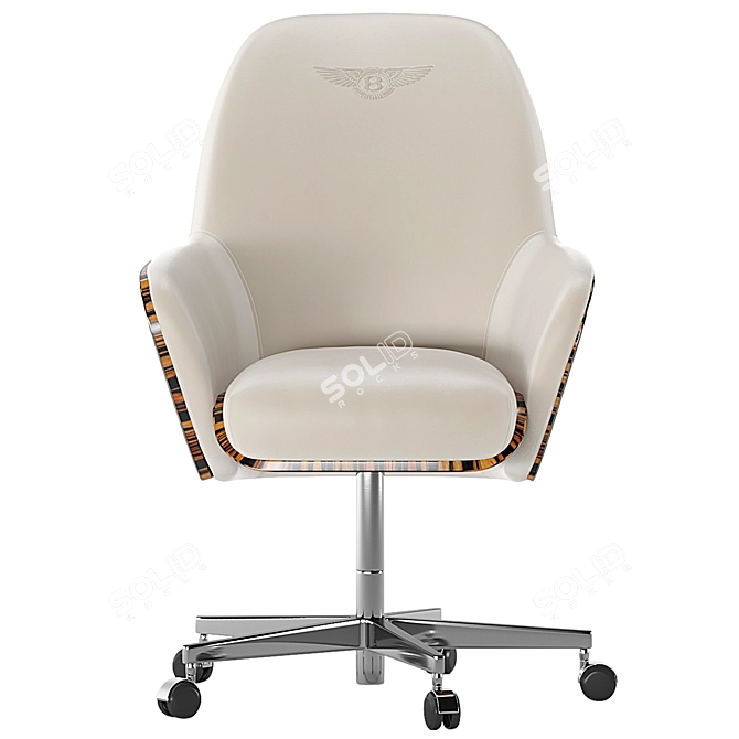 Luxury Office Chair | Kingston Series 3D model image 4