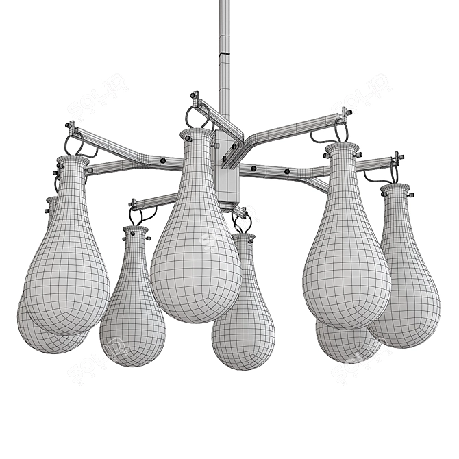 Sabine 49013 Ceiling Chandelier 3D model image 2