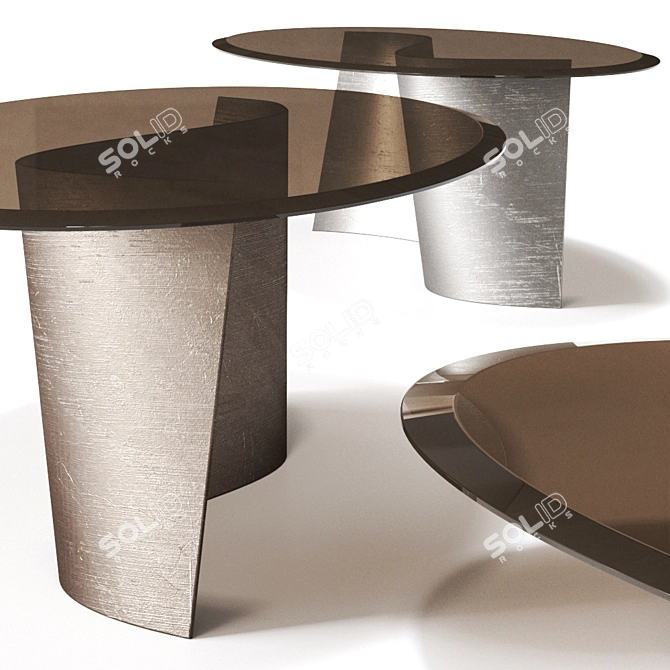 Reflex ESSE 40 Coffee Table: Sleek and Stylish Living Room Focal Point 3D model image 1