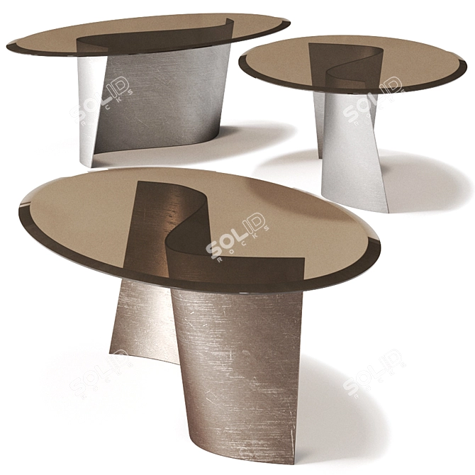 Reflex ESSE 40 Coffee Table: Sleek and Stylish Living Room Focal Point 3D model image 10