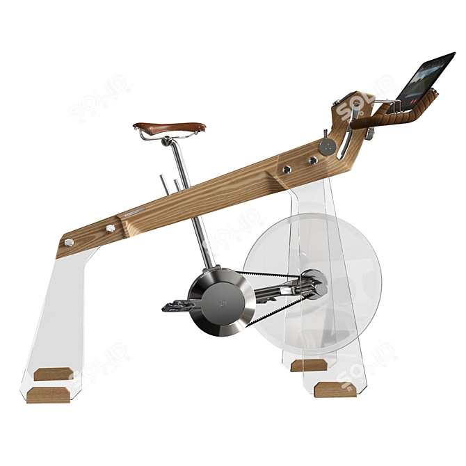 Sculptural Indoor Bike: Fuoripista 3D model image 1