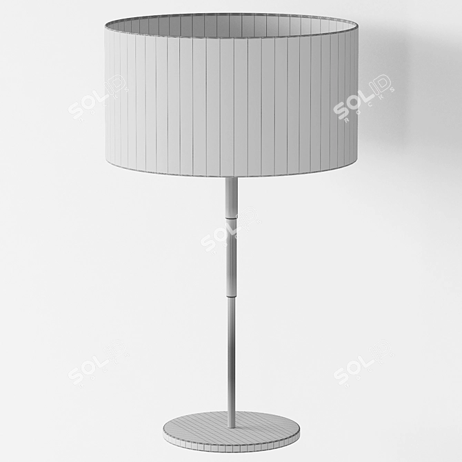Urban Table Lamp - Modern Style 3D model image 5
