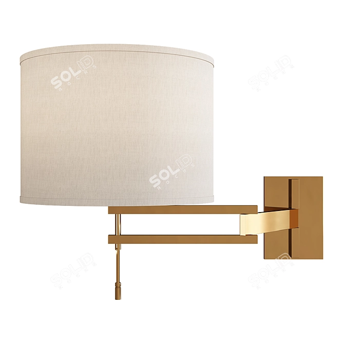 Holly Hunt Swing Arm Sconce 3D model image 1