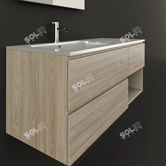 Lasaidea XIL 09 Bathroom Vanity 3D model image 4