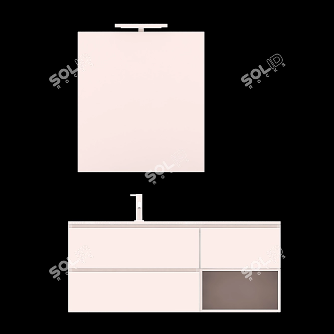 Lasaidea XIL 09 Bathroom Vanity 3D model image 5