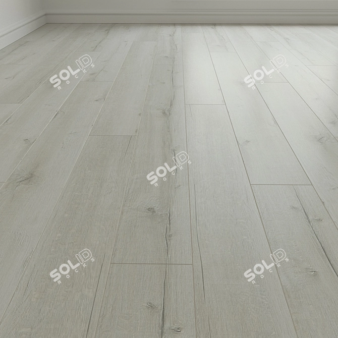 Oak Bari Laminate Board 3D model image 1