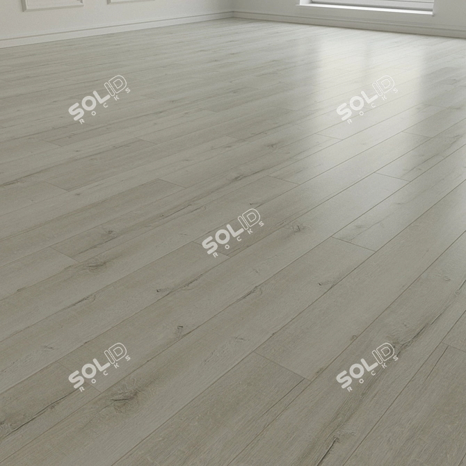 Oak Bari Laminate Board 3D model image 2