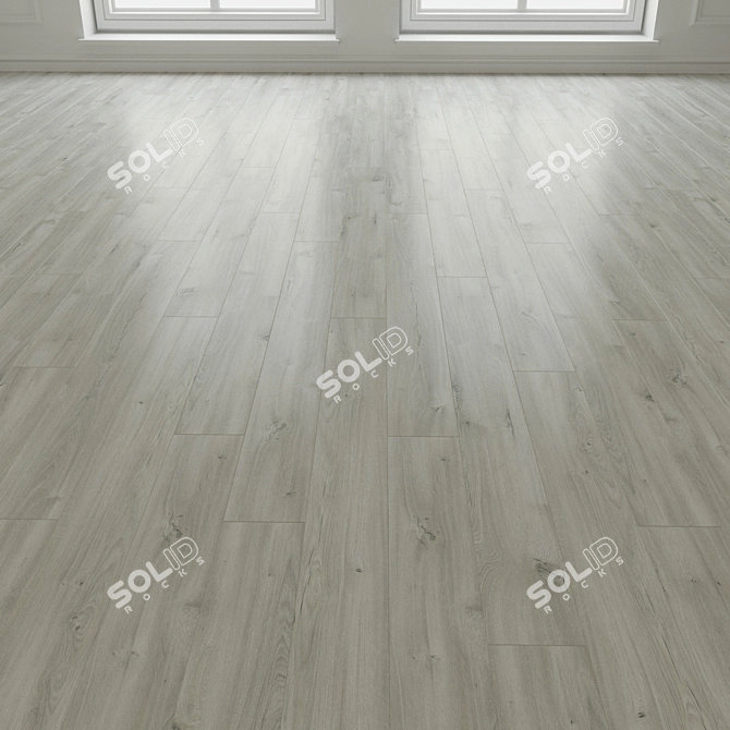 Andorra Oak Laminate Flooring 3D model image 3