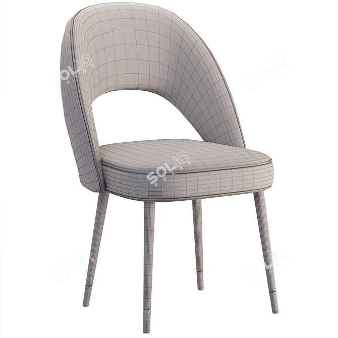 Modern Armchair: 3Ds Max 2014 Corona 3 3D model image 3