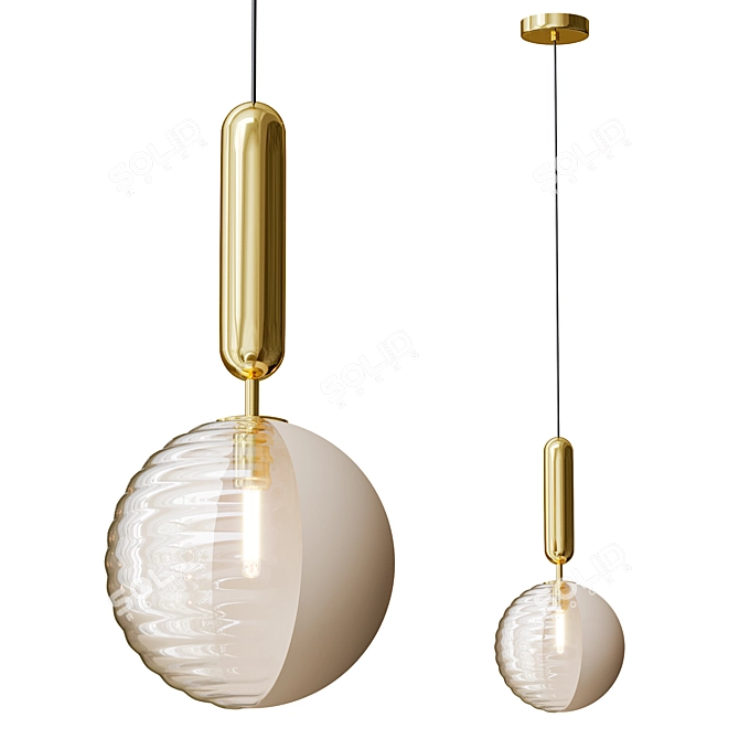 Modern Design Walton Lamp 3D model image 1