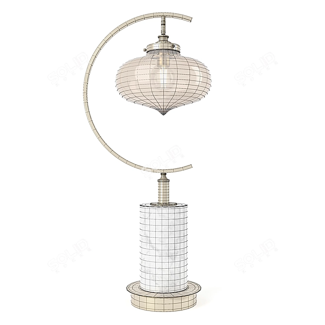 Elegant Table Lamp for Stylish Decor 3D model image 5