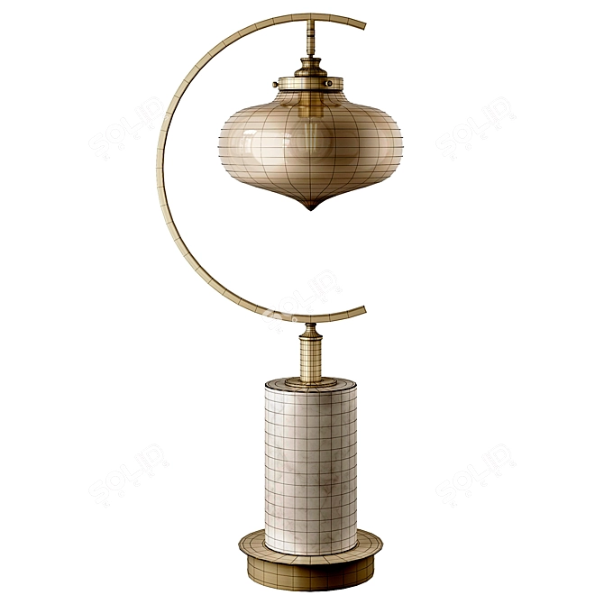 Elegant Table Lamp for Stylish Decor 3D model image 9