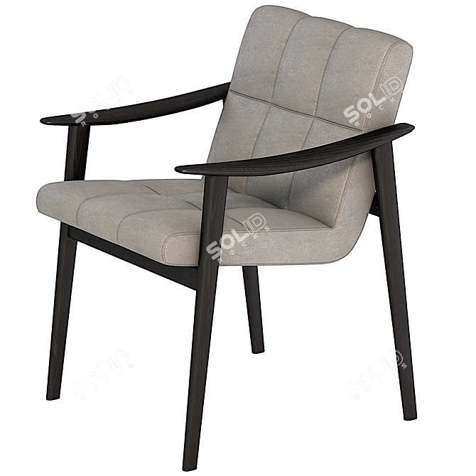 Fynn Dining Chair by Minotti 3D model image 2