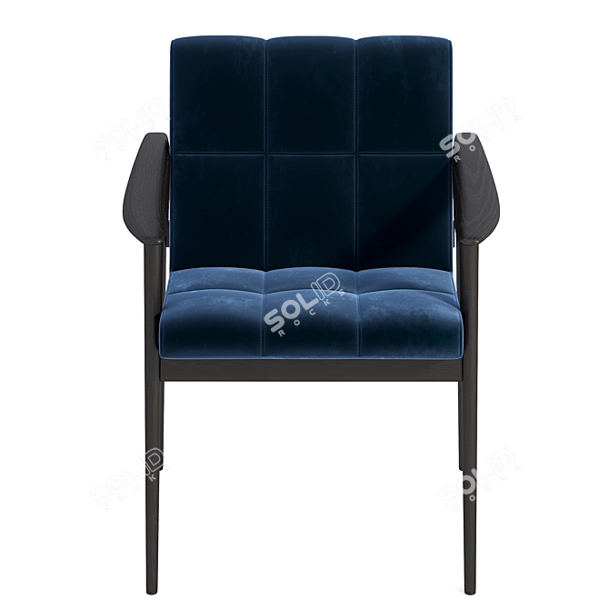 Fynn Dining Chair by Minotti 3D model image 3