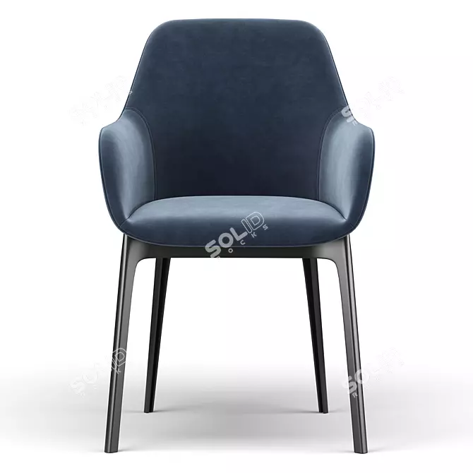 Clap Chair: Revolutionary Seating Solution 3D model image 4