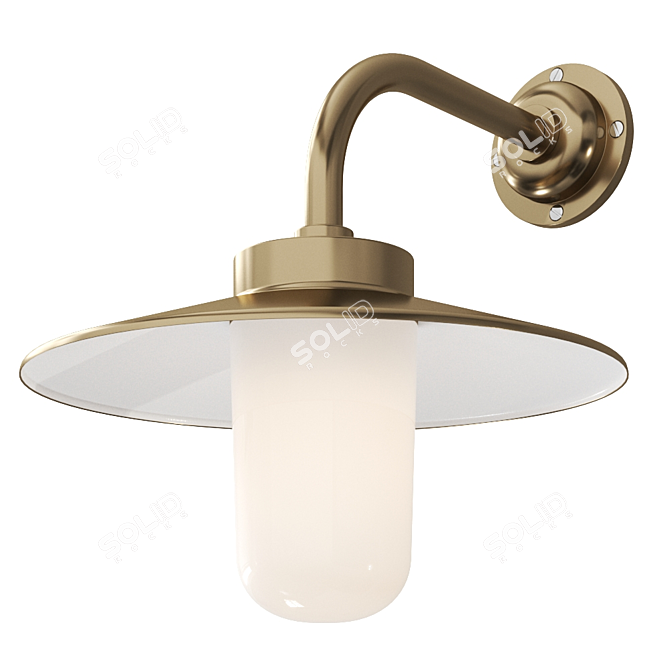 Quay Light 90 Sconce Lamp: Sleek and Stylish Illumination 3D model image 2