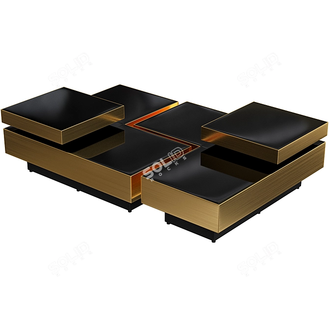 Modern Nio Coffee Table: Stylish Design for Your Living Room 3D model image 1