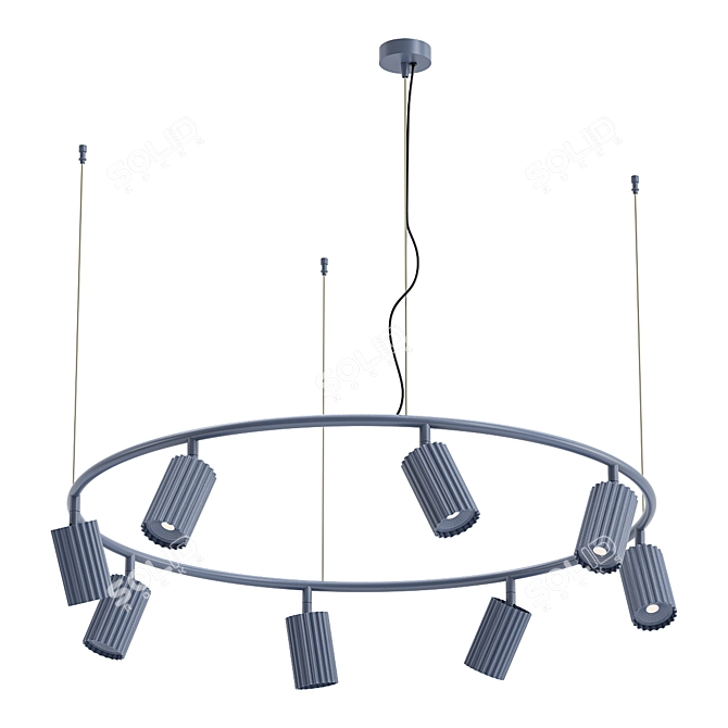 Elegant Maaisy Designer Lamp 3D model image 1