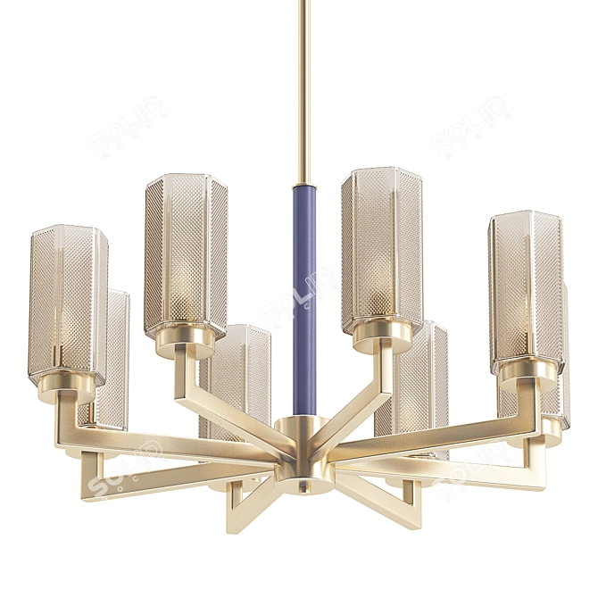 Elegant Design Lamp: ADELEINE 3D model image 1