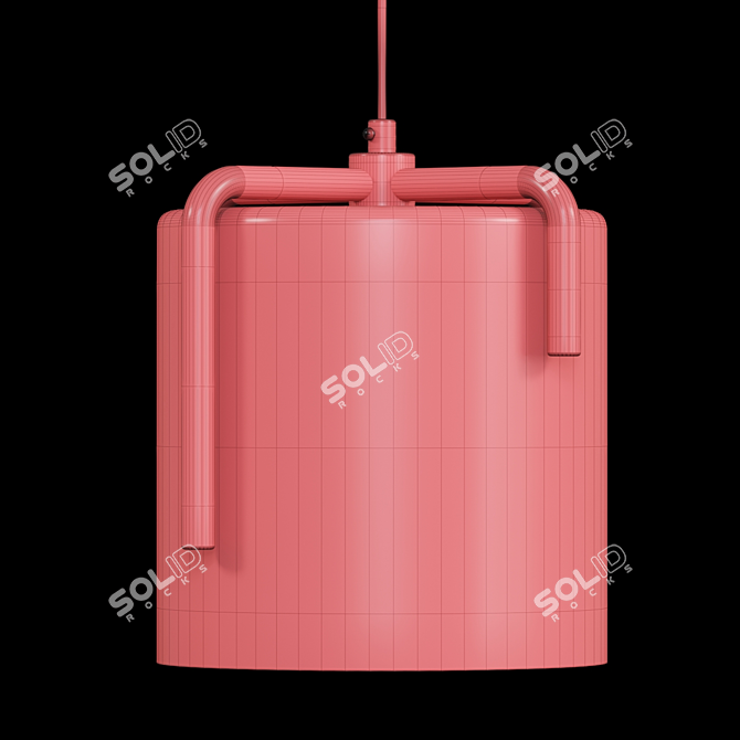 Title: Elegant Pendant Light - Illuminate Your Space 3D model image 3