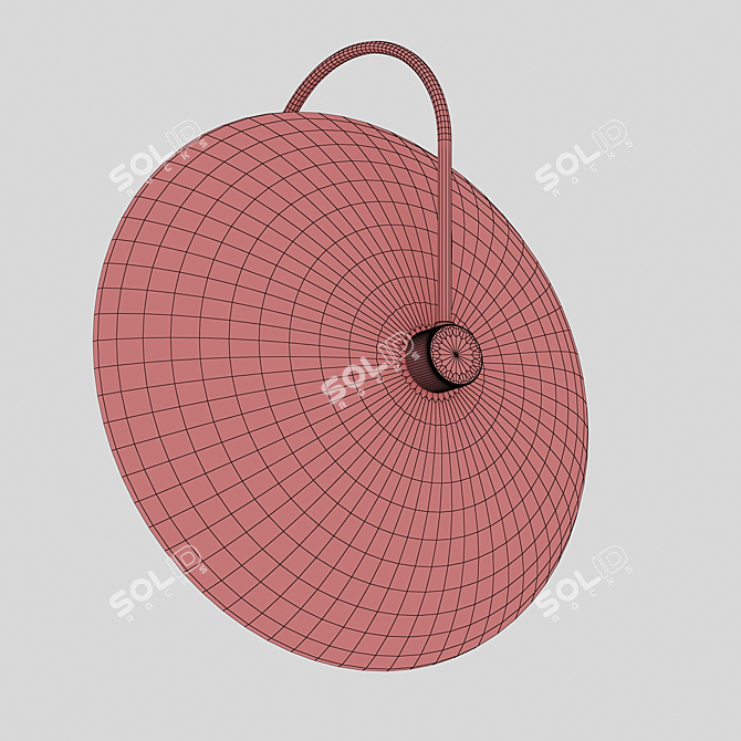 Elegant Gilbert Wall Sconce 3D model image 3